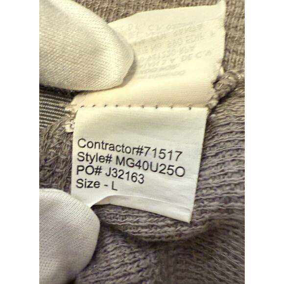 Calvin Klein Cotton Long Sleeve T-Shirt Taupe L sustainable casual 77-22 - Picture 6 of 14